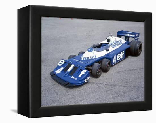 1977 Elf Tyrrell P34-null-Framed Premier Image Canvas