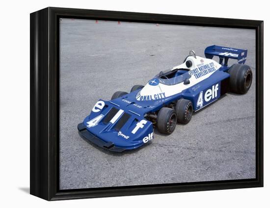 1977 Elf Tyrrell P34-null-Framed Premier Image Canvas