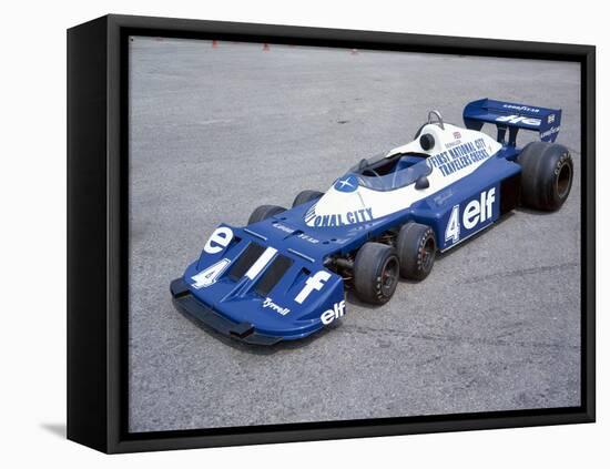 1977 Elf Tyrrell P34-null-Framed Premier Image Canvas