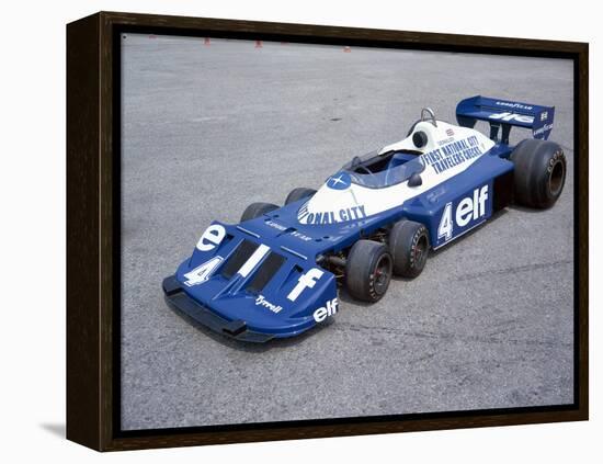 1977 Elf Tyrrell P34-null-Framed Premier Image Canvas