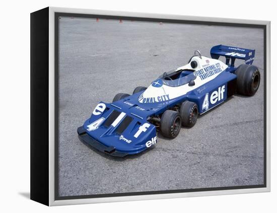 1977 Elf Tyrrell P34-null-Framed Premier Image Canvas