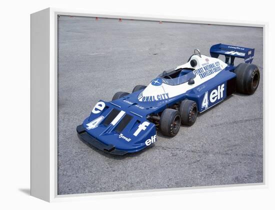 1977 Elf Tyrrell P34-null-Framed Premier Image Canvas