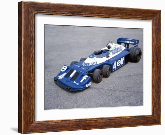 1977 Elf Tyrrell P34-null-Framed Photographic Print