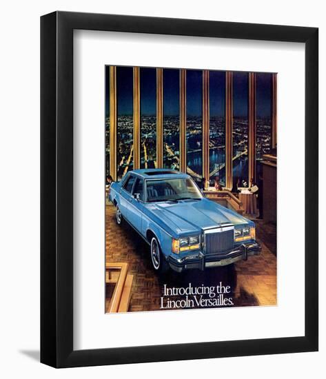 1977 the Lincoln Versailles-null-Framed Premium Giclee Print