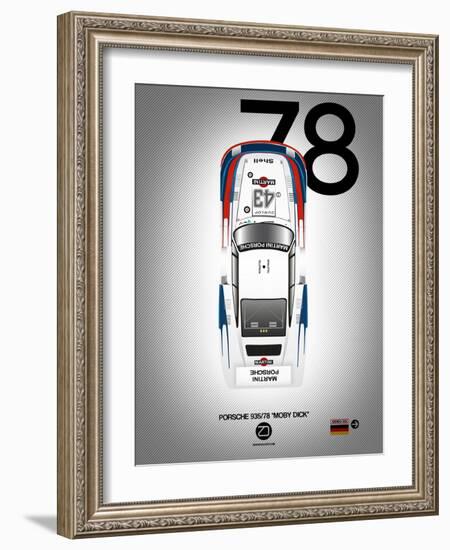 1978 Porsche 935/78 "Moby Dick"-NaxArt-Framed Art Print