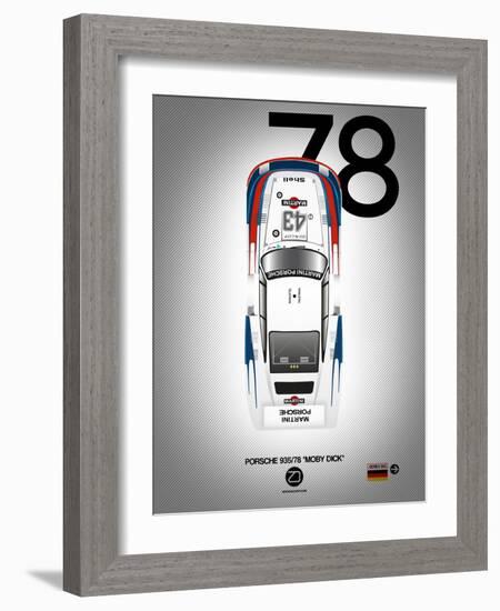 1978 Porsche 935/78 "Moby Dick"-NaxArt-Framed Art Print