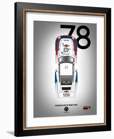 1978 Porsche 935/78 "Moby Dick"-NaxArt-Framed Art Print