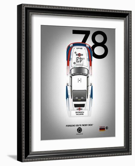 1978 Porsche 935/78 "Moby Dick"-NaxArt-Framed Art Print