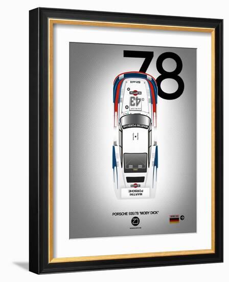 1978 Porsche 935/78 "Moby Dick"-NaxArt-Framed Art Print