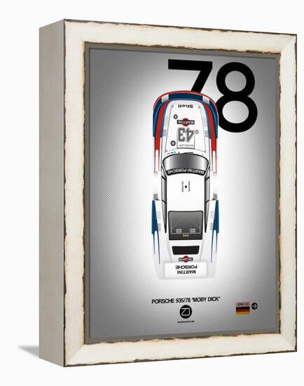 1978 Porsche 935/78 "Moby Dick"-NaxArt-Framed Stretched Canvas