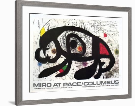 1979 at Pace Columbus-Joan Miro-Framed Collectable Print