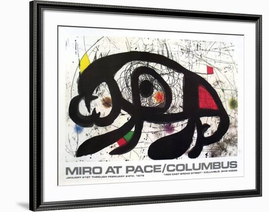 1979 at Pace Columbus-Joan Miro-Framed Collectable Print