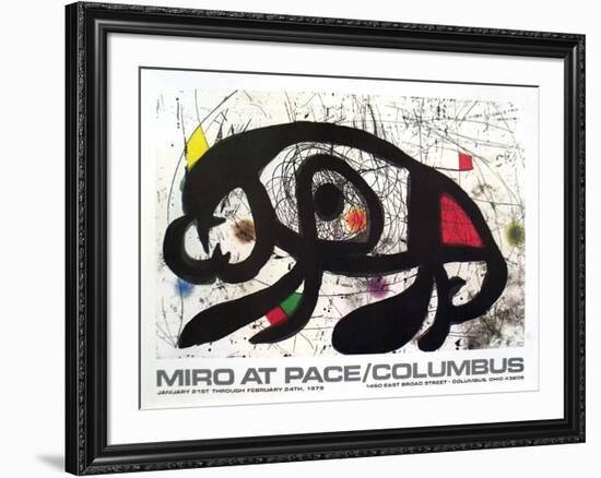 1979 at Pace Columbus-Joan Miro-Framed Collectable Print