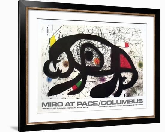 1979 at Pace Columbus-Joan Miro-Framed Collectable Print