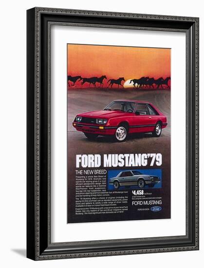 1979 Mustang - New Breed-null-Framed Art Print