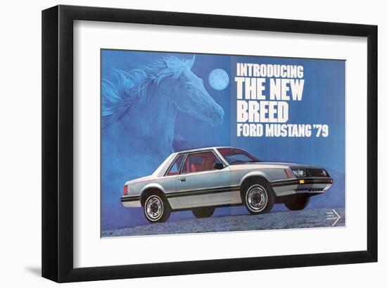 1979 Mustang - the New Breed-null-Framed Art Print