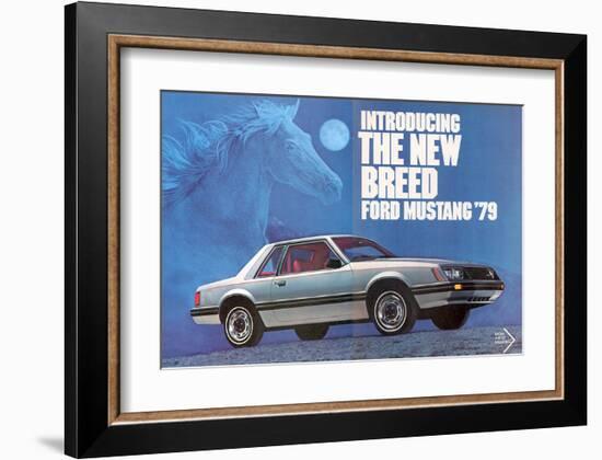 1979 Mustang - the New Breed-null-Framed Art Print