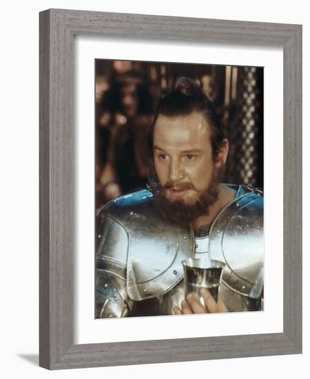 , 1981 --- British actor Liam Neeson as Gawain in the, 1981 film "Excalibur", directed by British d-null-Framed Photo