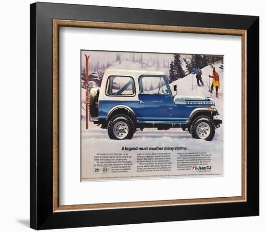 1982 Jeep Renegade - a Legend-null-Framed Art Print