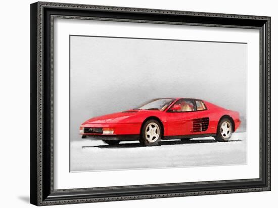 1983 Ferrari 512 Testarossa-NaxArt-Framed Art Print