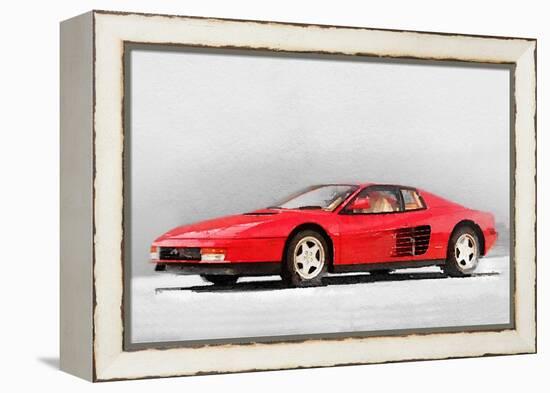 1983 Ferrari 512 Testarossa-NaxArt-Framed Stretched Canvas