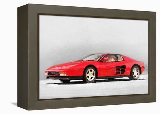 1983 Ferrari 512 Testarossa-NaxArt-Framed Stretched Canvas