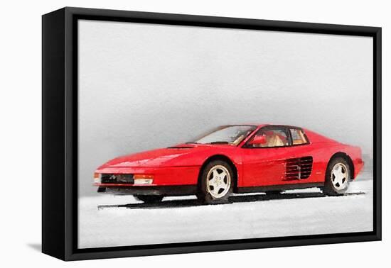 1983 Ferrari 512 Testarossa-NaxArt-Framed Stretched Canvas