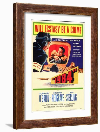 1984, 1956-null-Framed Art Print