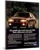 1989 Mustang People Want More-null-Mounted Art Print