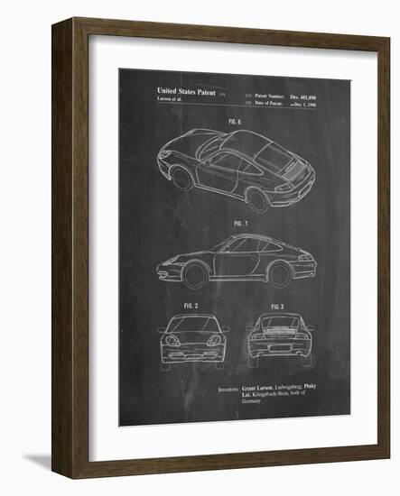 199 Porsche 911 Patent-Cole Borders-Framed Art Print