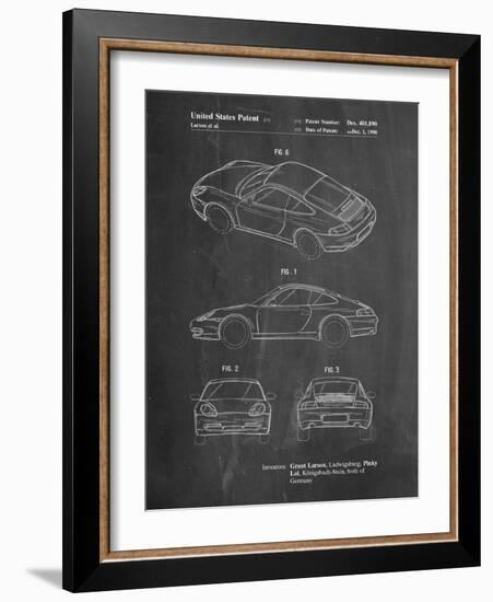 199 Porsche 911 Patent-Cole Borders-Framed Art Print