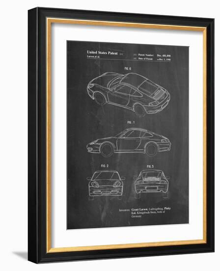 199 Porsche 911 Patent-Cole Borders-Framed Art Print