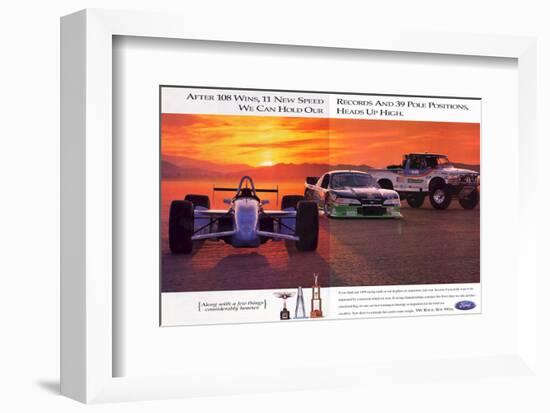 1996 Mustang-After 108 Wins-null-Framed Premium Giclee Print