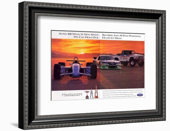 1996 Mustang-After 108 Wins-null-Framed Art Print