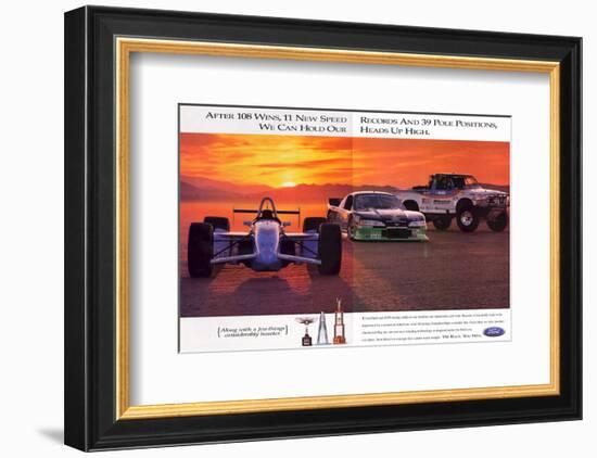 1996 Mustang-After 108 Wins-null-Framed Art Print