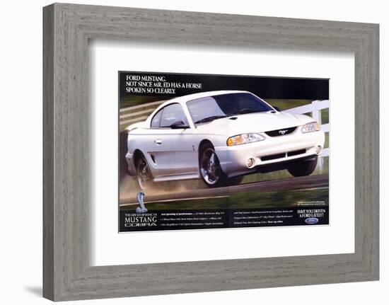 1996 Mustang-Not Since Mr. Ed-null-Framed Premium Giclee Print