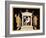 19th Century Antique Vase Illustration of a Hunter with Dog and Attendants-Stapleton Collection-Framed Giclee Print