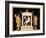 19th Century Antique Vase Illustration of a Hunter with Dog and Attendants-Stapleton Collection-Framed Giclee Print