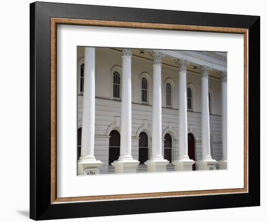 19th Century Colonial Architecture in Launceston, Tasmania, Australia-Julian Love-Framed Photographic Print