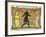 19th-Century Illustration of a Man Dancing Between Two Women-Bettmann-Framed Photographic Print