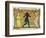 19th-Century Illustration of a Man Dancing Between Two Women-Bettmann-Framed Photographic Print