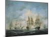 19th Century Naval Engagement in Home Waters-Richard Willis-Mounted Giclee Print