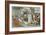 19th Century Scene of a Christmas Celebration-null-Framed Giclee Print