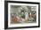 19th Century Scene of a Christmas Celebration-null-Framed Giclee Print