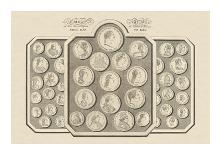 Coins and Medals of the Sovereigns and States of Europe-19th Century School-Premium Giclee Print