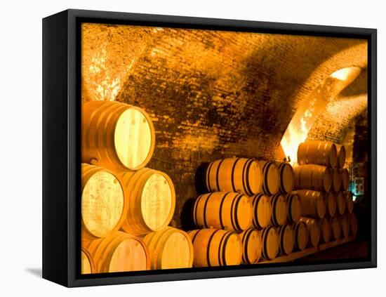 19th Century Wine Cellar, Juanico Winery, Uruguay-Stuart Westmoreland-Framed Premier Image Canvas