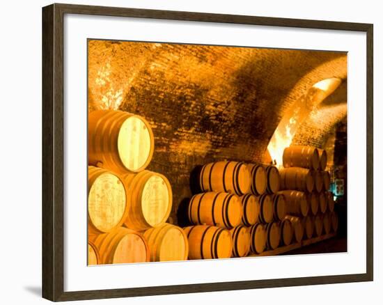 19th Century Wine Cellar, Juanico Winery, Uruguay-Stuart Westmoreland-Framed Photographic Print