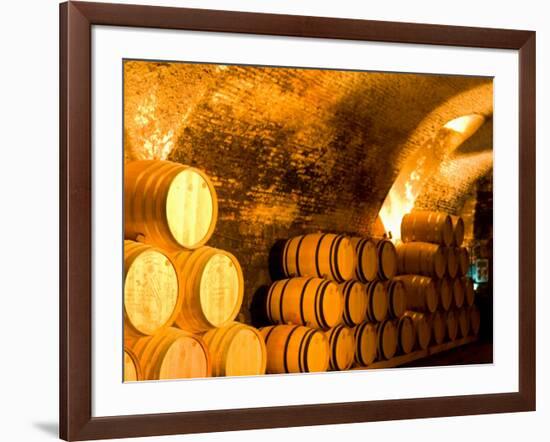 19th Century Wine Cellar, Juanico Winery, Uruguay-Stuart Westmoreland-Framed Photographic Print