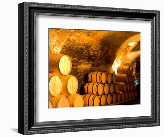 19th Century Wine Cellar, Juanico Winery, Uruguay-Stuart Westmoreland-Framed Photographic Print