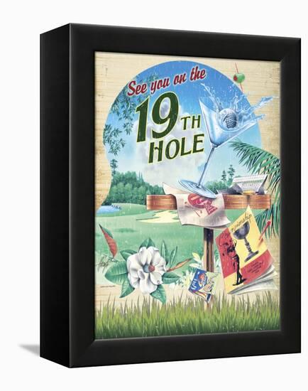 19th Hole-James Mazzotta-Framed Premier Image Canvas